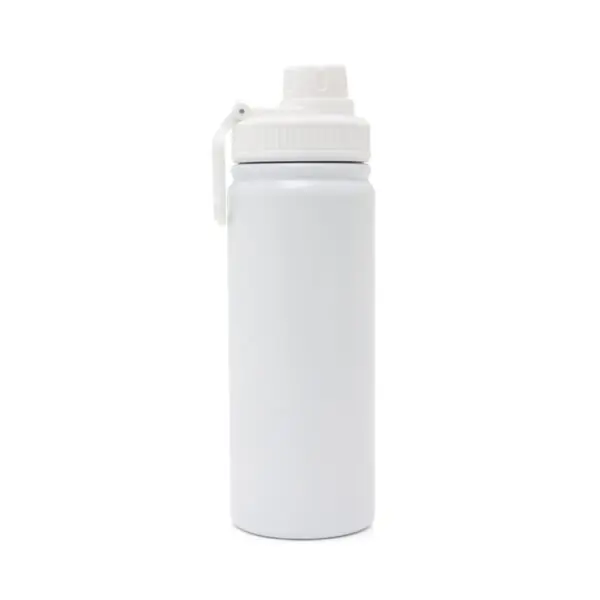 Garrafa corporativa preta 570ml com gravação laser