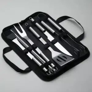 Kit Churrasco Personalizado 9 Peças Estojo Grande