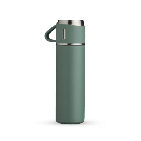 Brinde corporativo garrafa térmica inox gravação laser