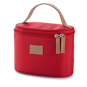 Necessaire Personalizada com logotipo de marca empresarial. Brinde personalizado inovador.