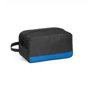 Necessaire Personalizada com logotipo de marca corporativa. Brinde personalizado refinado.