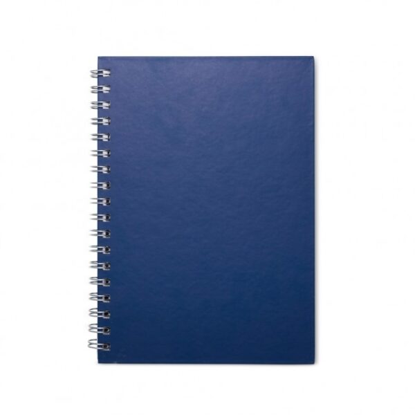 Caderno Personalizado Emborrachado Espiral com Pauta 24,1x17,8cm