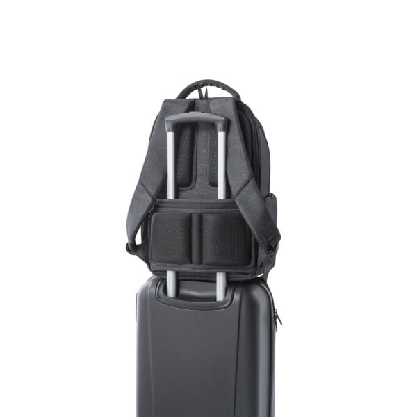 Mochila notebook cinza brinde empresarial personalizado