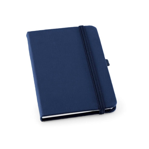 Brinde corporativo caderno couro sintético branco empresa
