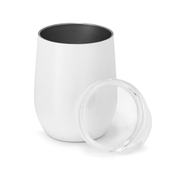 Copo térmico personalizado com gravação, ideal para presentes empresariais.