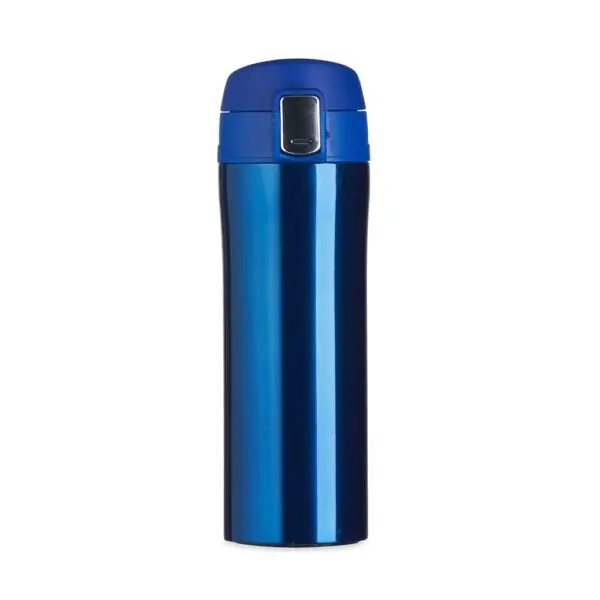 Brinde corporativo garrafa metal branca personalizada
