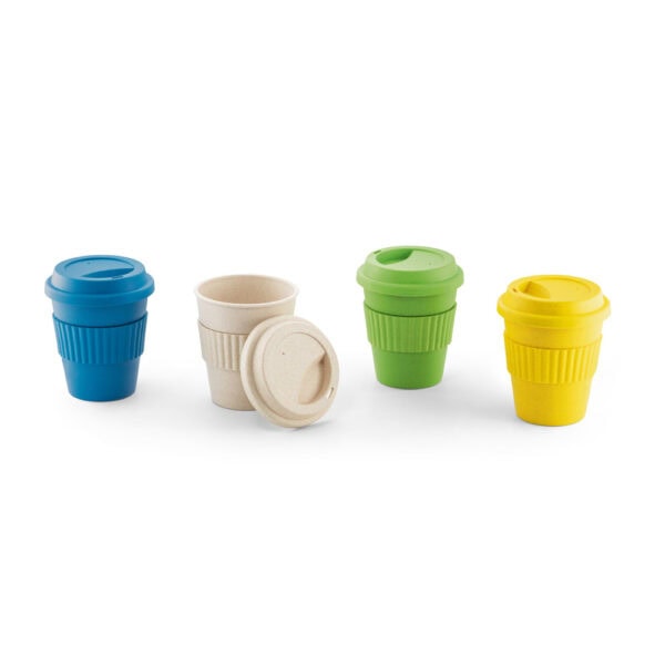 Copo personalizado preto 380ml para café brinde empresa