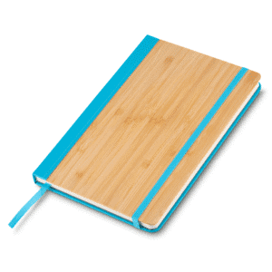 Caderno Ecológico Personalizado Bambu com Pauta 20,5x13,1cm