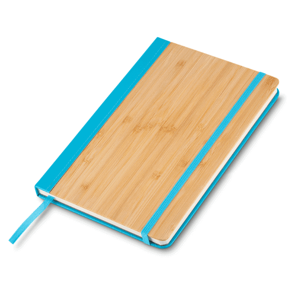 Caderno Ecológico Personalizado Bambu com Pauta 20,5x13,1cm
