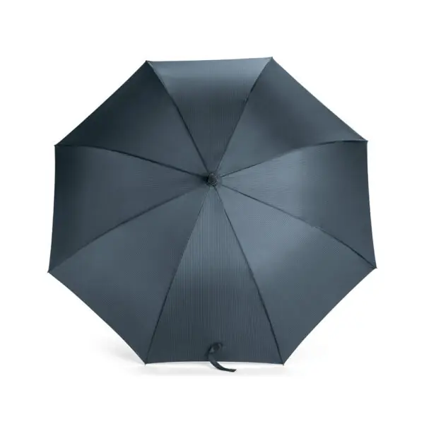 Guarda chuva corporativo cinza com impressão colorida
