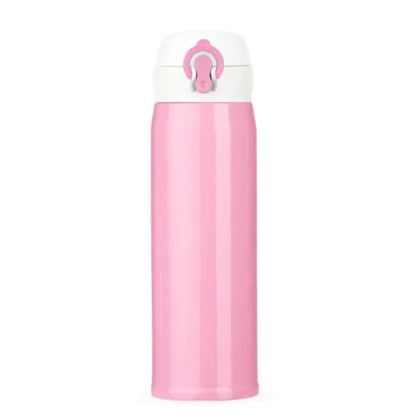 Brinde executivo garrafa inox dourada personalizada