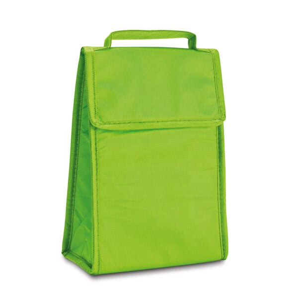 Bolsa térmica corporativa dobrável detalhe do zíper resistente