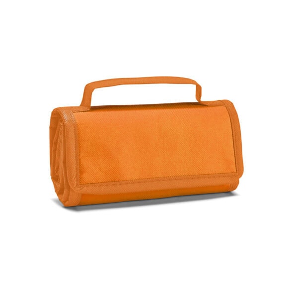 Bolsa térmica branca personalizada detalhe da estrutura dobrável