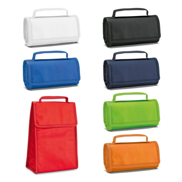 Bolsa térmica personalizada dobrável conjunto de cores para empresas