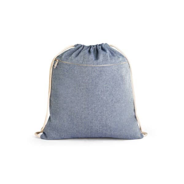 Mochila Saco Personalizada com gravação de marca empresarial. Opção de brinde corporativo para empresas.