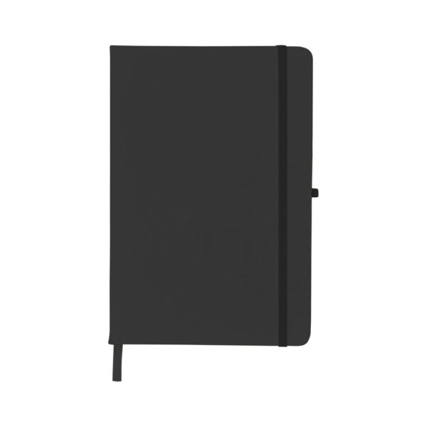 Caderno Personalizado Emborrachado sem Pauta Porta Caneta 21,2x14cm