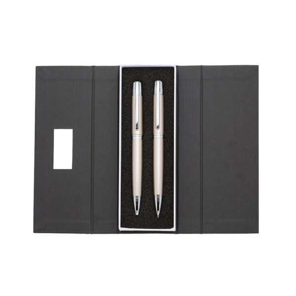 Caneta Metal Personalizada Kit Lapiseira Twist