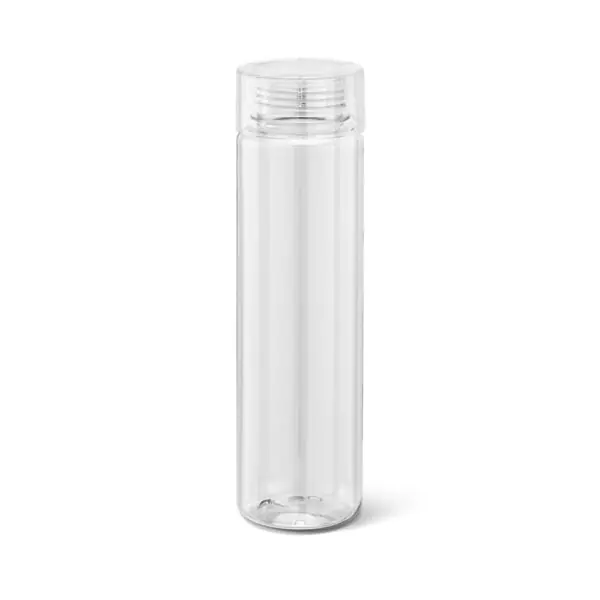 Brinde personalizado garrafa transparente 790ml gravação silk