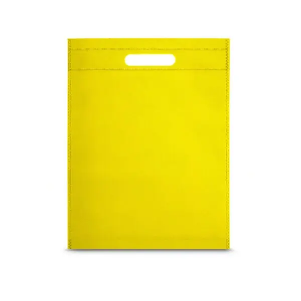 Sacola preta corporativa com logo silk screen
