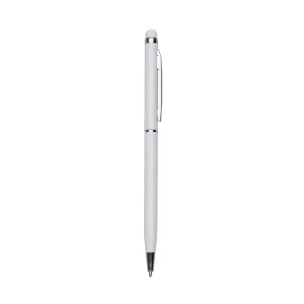 Caneta metal touch personalizada com logo corporativo