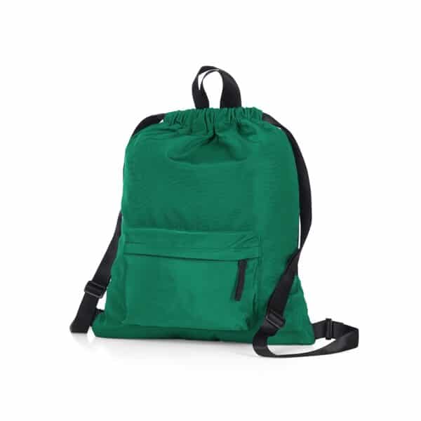 Mochila Saco Personalizada com gravação de marca corporativa. Opção de brinde corporativo para empresas.