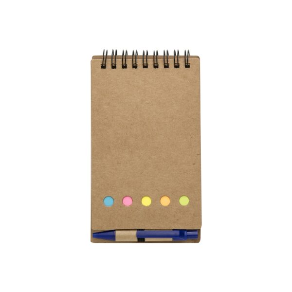 Bloco de Notas Personalizado Ecológico com Autoadesivos e Caneta 16×8,9cm