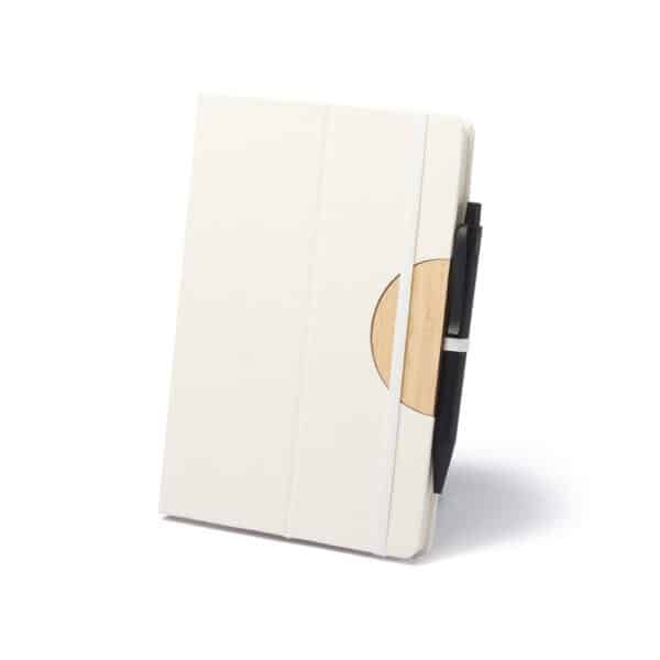 Caderno Personalizado com personalização de marca corporativa. Opção de brindes para empresa.