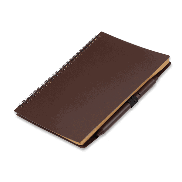 Caderno Personalizado com Pauta com Caneta 21x14,5cm