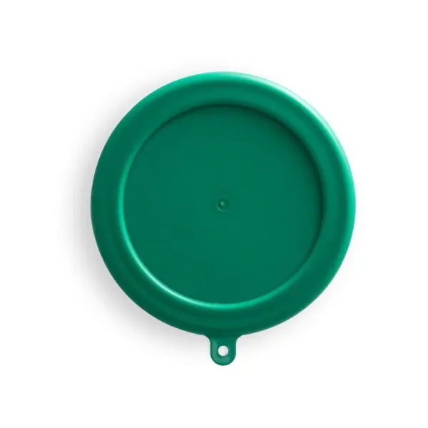 Copo dobrável verde gravação silk 1 cor corporativo