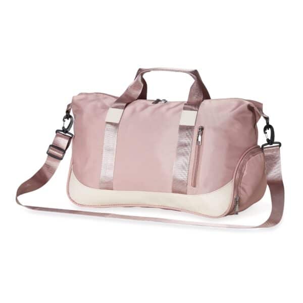 Bolsa de Viagem Personalizada com personalização de logotipo de marca empresarial. Perfeito brinde para empresas.
