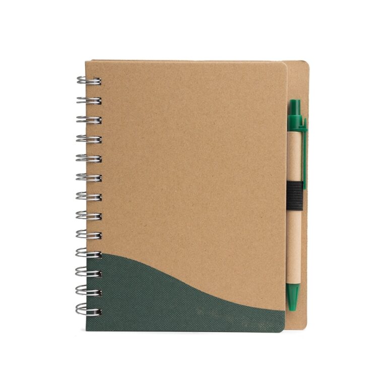 Caderno Ecológico Personalizado com Caneta - HUBZB-06098