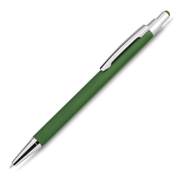 Caneta Personalizada com personalização de logotipo de marca empresarial. Brinde personalizado inovador.