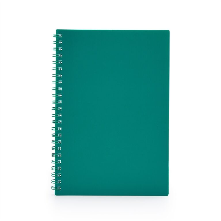 Caderno Personalizado A5 Plástico - COM PAUTA - HUBZB-05071