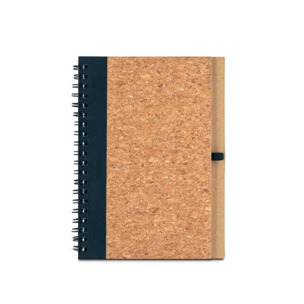 Caderno Ecológico Personalizado Cortiça sem Pauta 17,8x13cm
