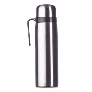 Garrafa Térmica Personalizada com logotipo de marca corporativa. Brinde corporativo elegante.