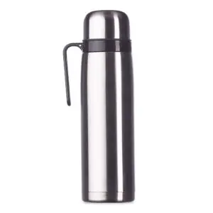 Garrafa Térmica Personalizada com logotipo de marca corporativa. Brinde corporativo elegante.