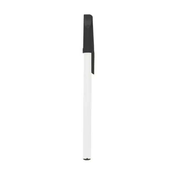 Caneta corporativa azul impressão UV digital com marca