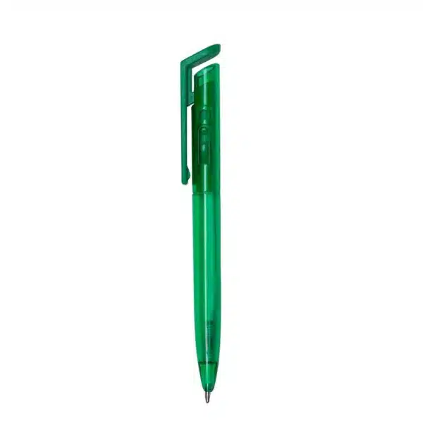 Caneta branca personalizada silk 1 cor
