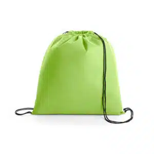 Mochila Saco Personalizada com personalização de marca corporativa. Opção de brinde personalizado para empresas.