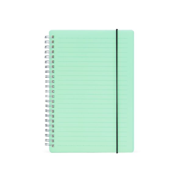 Caderno Personalizado Plástico com Pauta A5 21x15,1cm