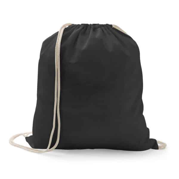 Mochila Saco Personalizada com logotipo de marca corporativa. Opção de brindes para empresa.