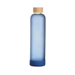 Garrafa personalizada de vidro 1l com gravação silk