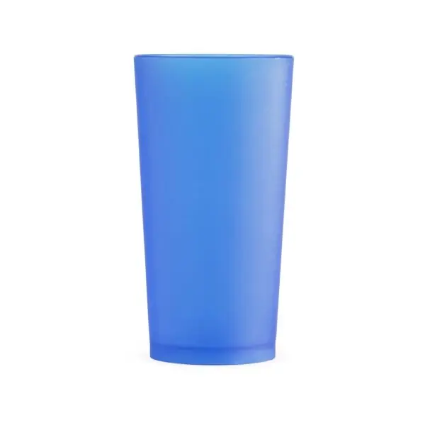 Copo fumê 420ml com logo silk 1 cor para brindes