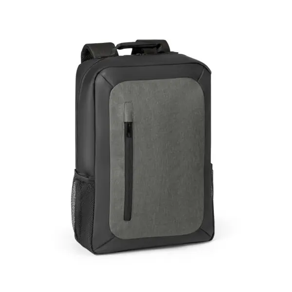 Mochila vermelha corporativa com gravação transfer logo