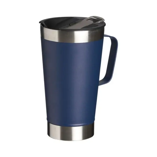 Brinde corporativo caneca inox 500ml gravação a laser