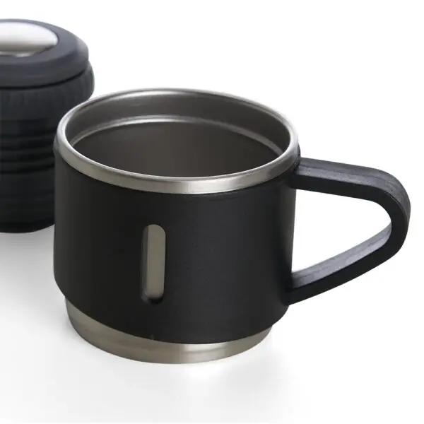 Garrafa personalizada preta 450ml brinde executivo
