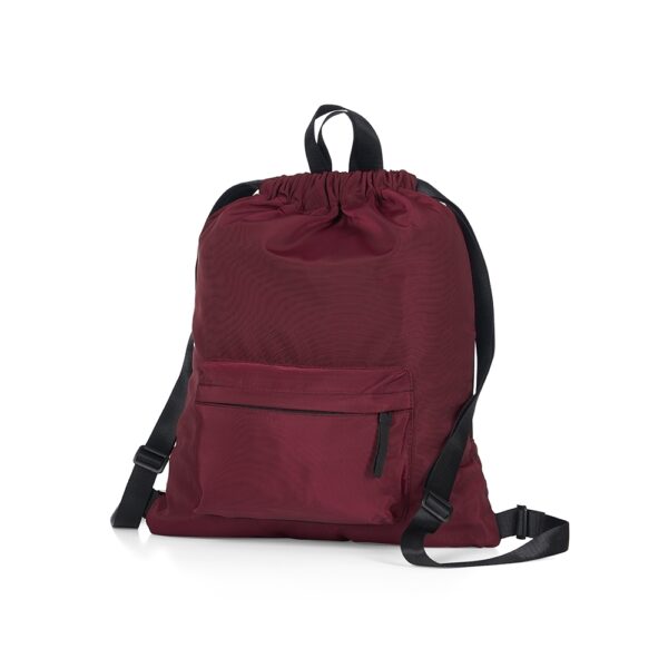 Mochila Saco Personalizada com gravação de marca corporativa. Opção de brinde corporativo para empresas.