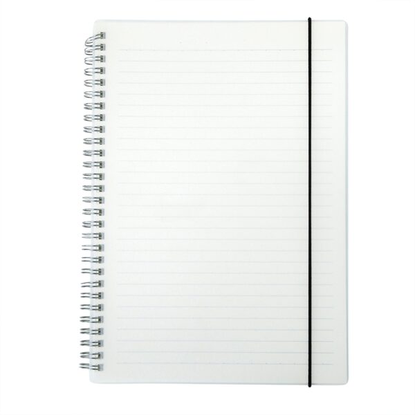 Caderno Personalizado Plástico com Pauta B5 26x19cm