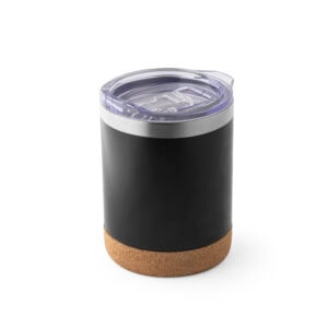 Copo térmico personalizado com personalização, elegante brinde empresarial.