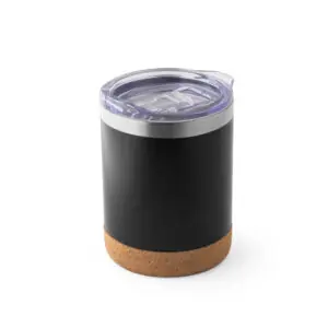 Copo térmico personalizado com personalização, elegante brinde empresarial.